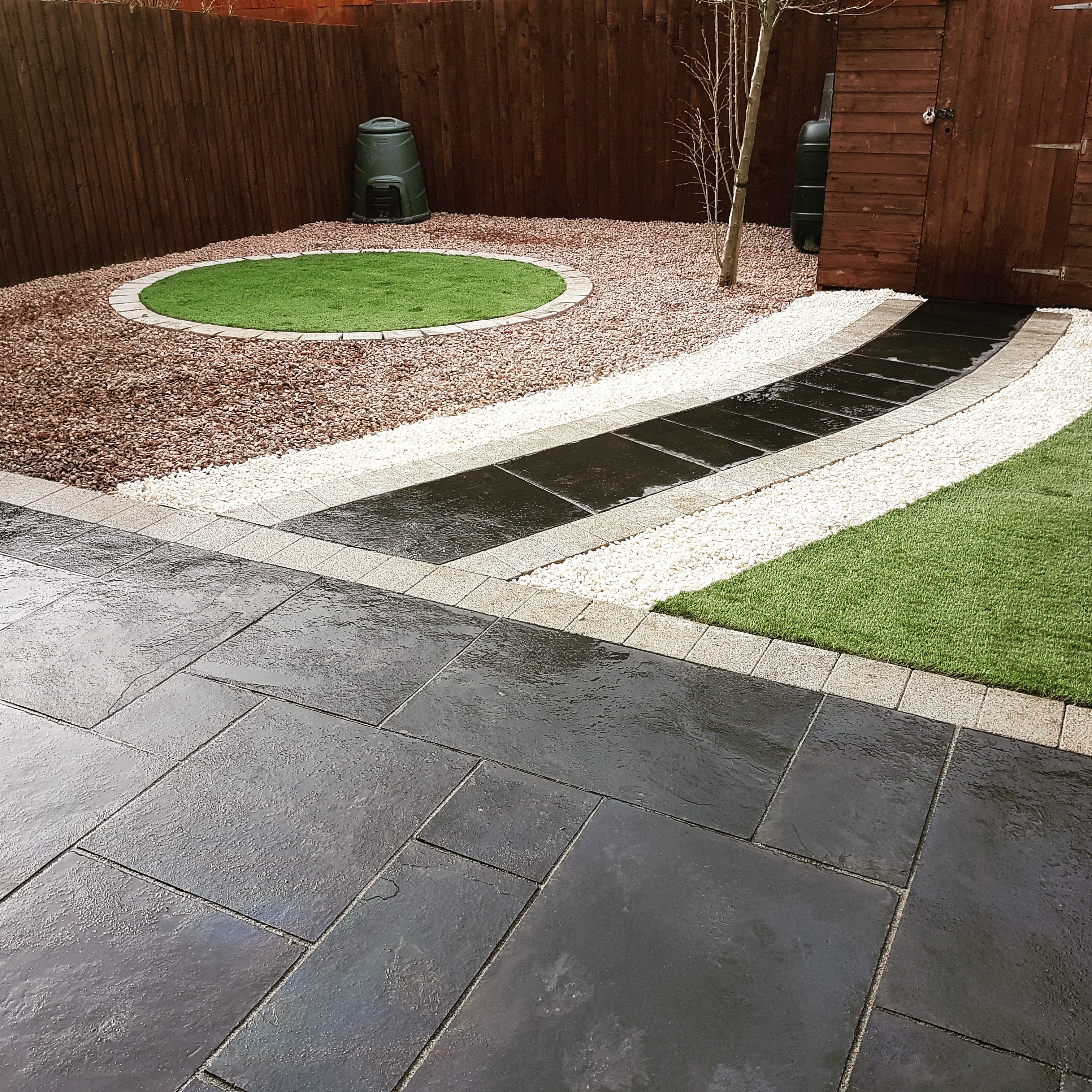 Black Limestone Paving - 4 Size / 18m2 Project Pack - Image 6