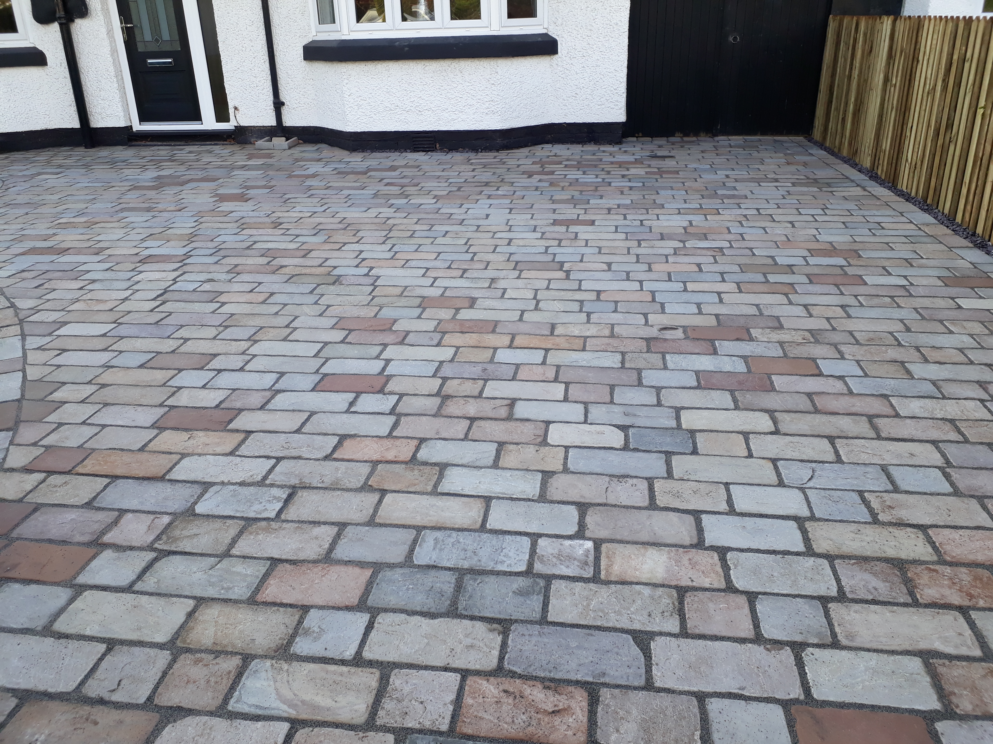 Raj Green Mix Block Paving 150x150x40mm - 10m2 Pack - Image 6