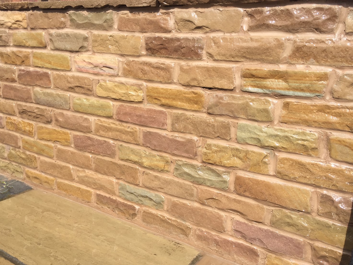 Raj Green Tumbled Walling - 5.4m2 (face) per pack - Image 3