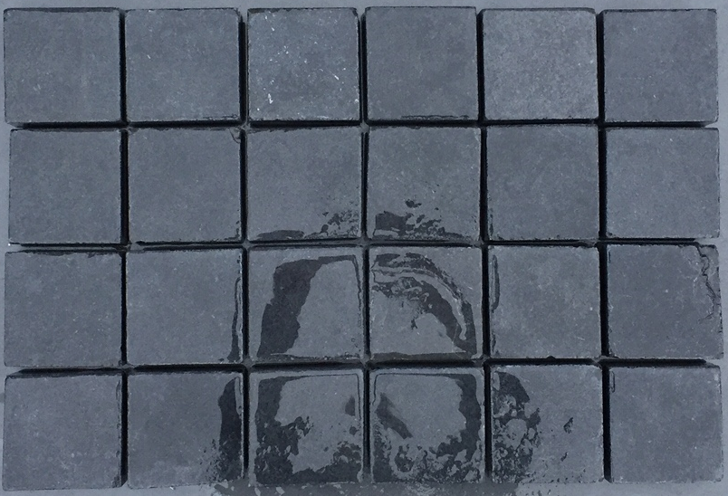 Black Limestone Cobbles - 100x100x40mm - 10m2 pack