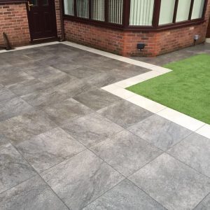 London Graphite Porcelain Paving