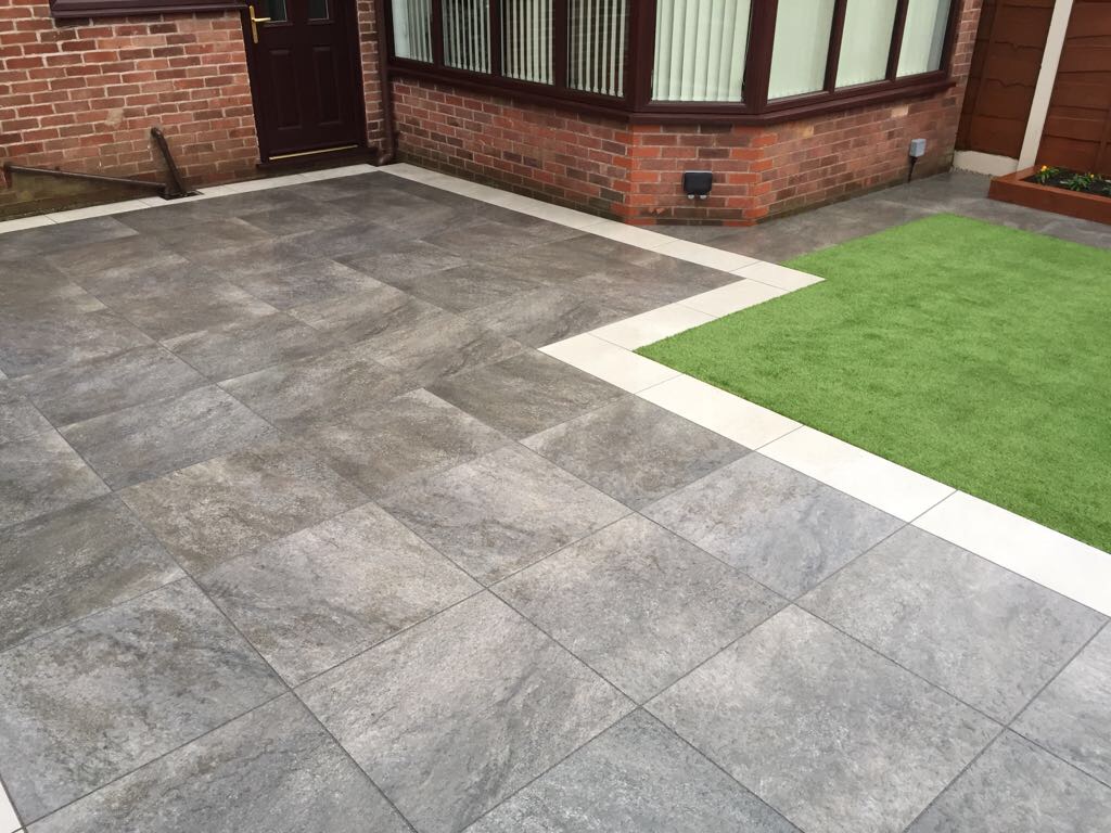 London Graphite Porcelain Paving