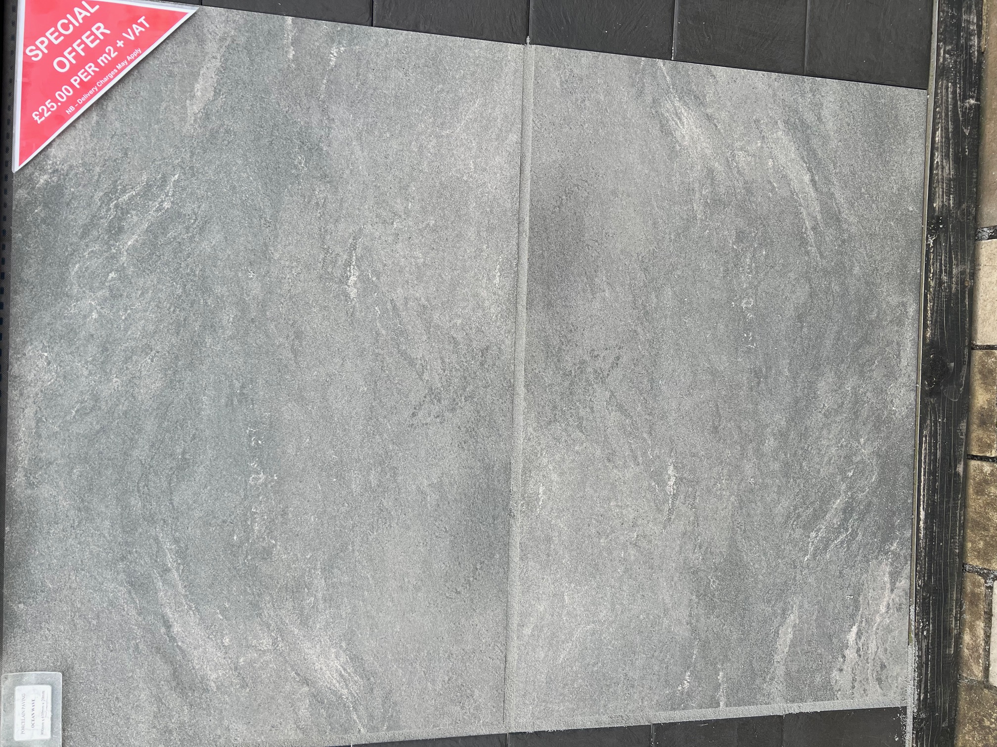 OCEAN WAVE Porcelain - 900x600x20mm / 21.6m2 Pack - Image 2