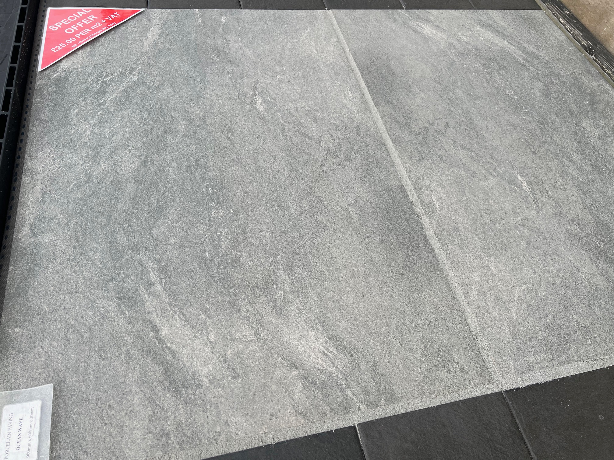 OCEAN WAVE Porcelain - 900x600x20mm / 21.6m2 Pack - Image 4