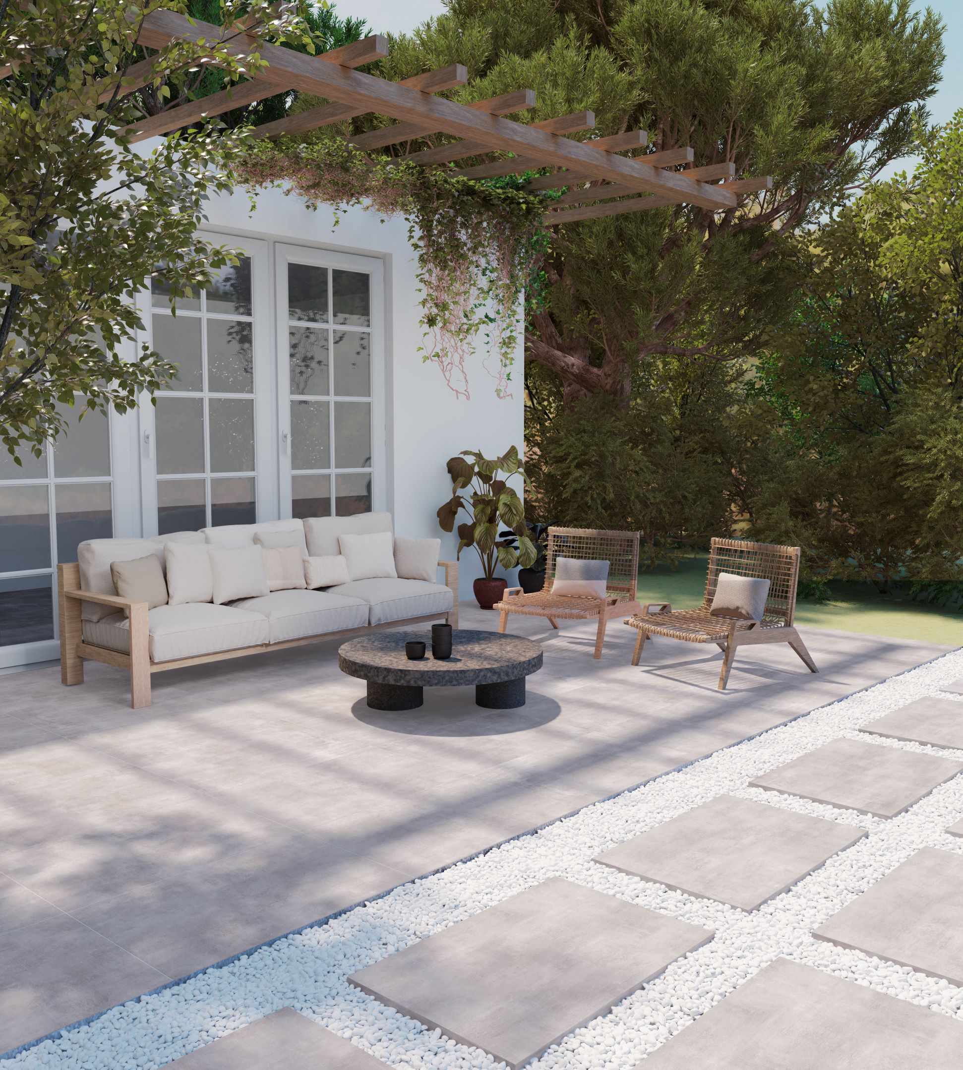 BALMORAL LIGHT GREY Porcelain - 900x600x20mm Rectified - 21.6m2 Pack