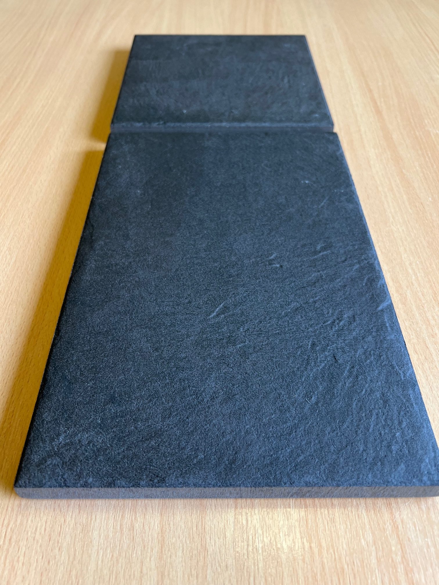 BLACK SLATE Porcelain Setts - 200mmx200mmx20mm - 12 pcs / 0.5m2 per pack - Image 3