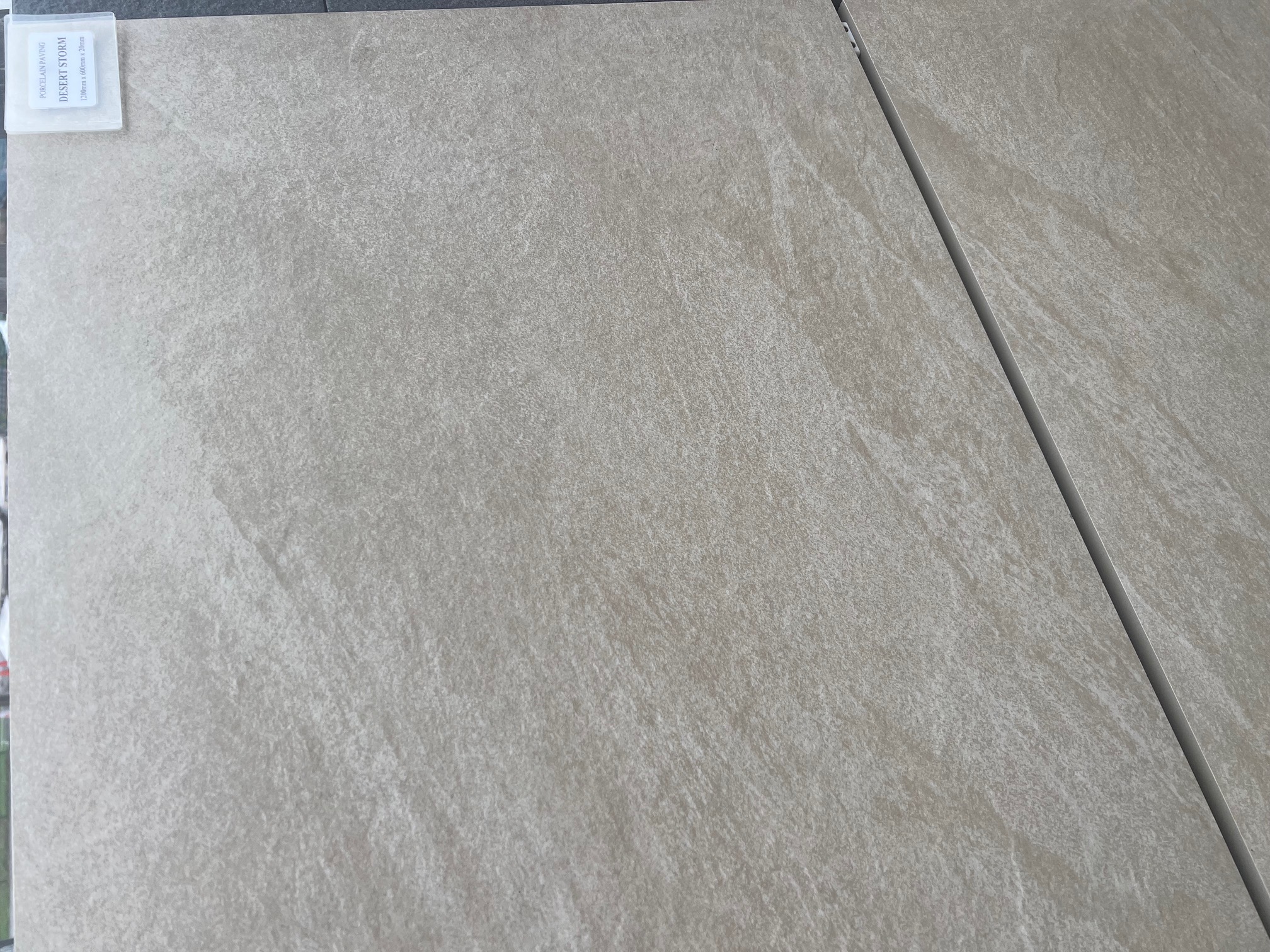 DESERT STORM Porcelain - 1200x600x20mm / 21.6m2 Pack - Image 3