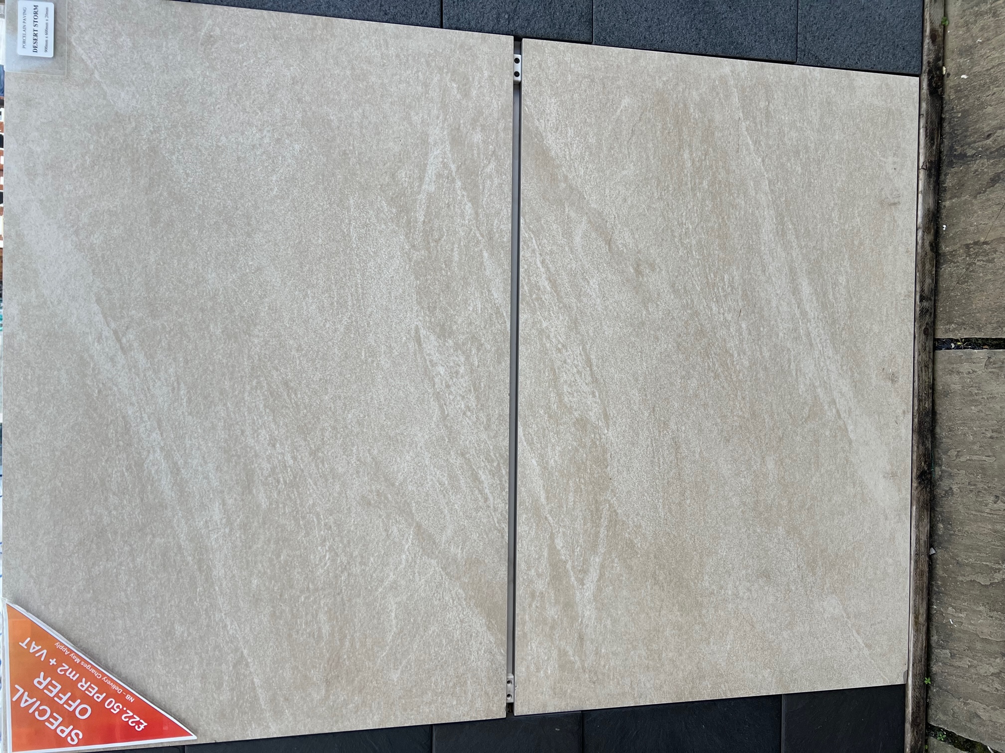 Desert Storm Porcelain Paving